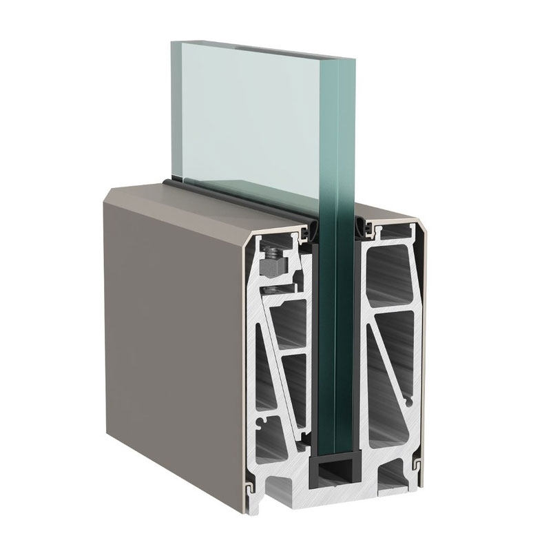 C Line On-floor glass supporting system